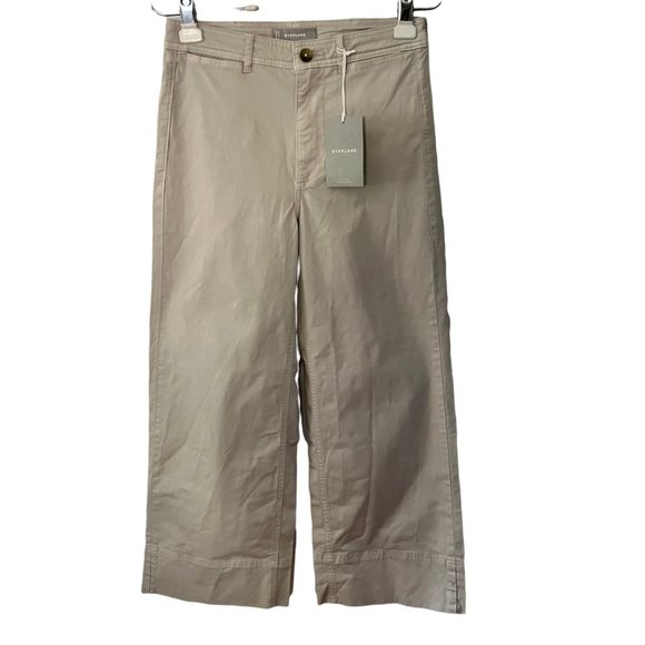 Everlane The Lightweight Leg Crop Chino 2 NWT - Picture 5 of 15
